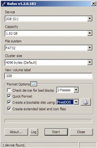 Πώς να φτιάξετε ένα Dos Usb bootable Disk
